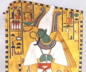  в Новосибирске Древнеегипетский бог Осирис